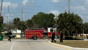 Accident at train tracks in Barefoot Bay