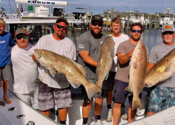 Participants from the Previous Indian River Firefighters for Clean Water Offshore Fishing Tournament