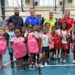 Indian River County Commissioners Susan Adams and Joe Flescher, WM, and GYAC campers and were all smiles with their new backpacks.