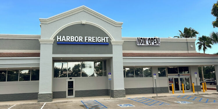 Harbor Freight in Sebastian, Florida.