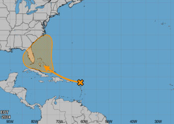 Possible tropical depression