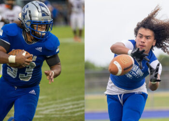 Xavier "Buddha" James (left) and Robert "Robby" Wheat (right)