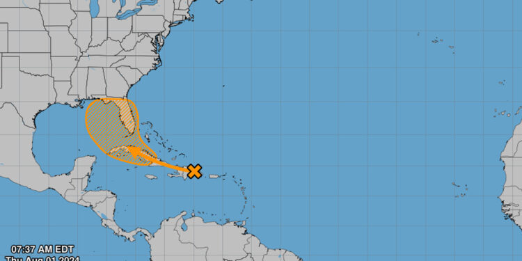 Potential Tropical Depression