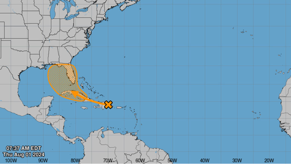 Potential Tropical Depression