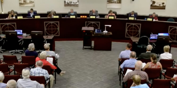 City Council Meeting (Courtesy/CIty of Sebastian)